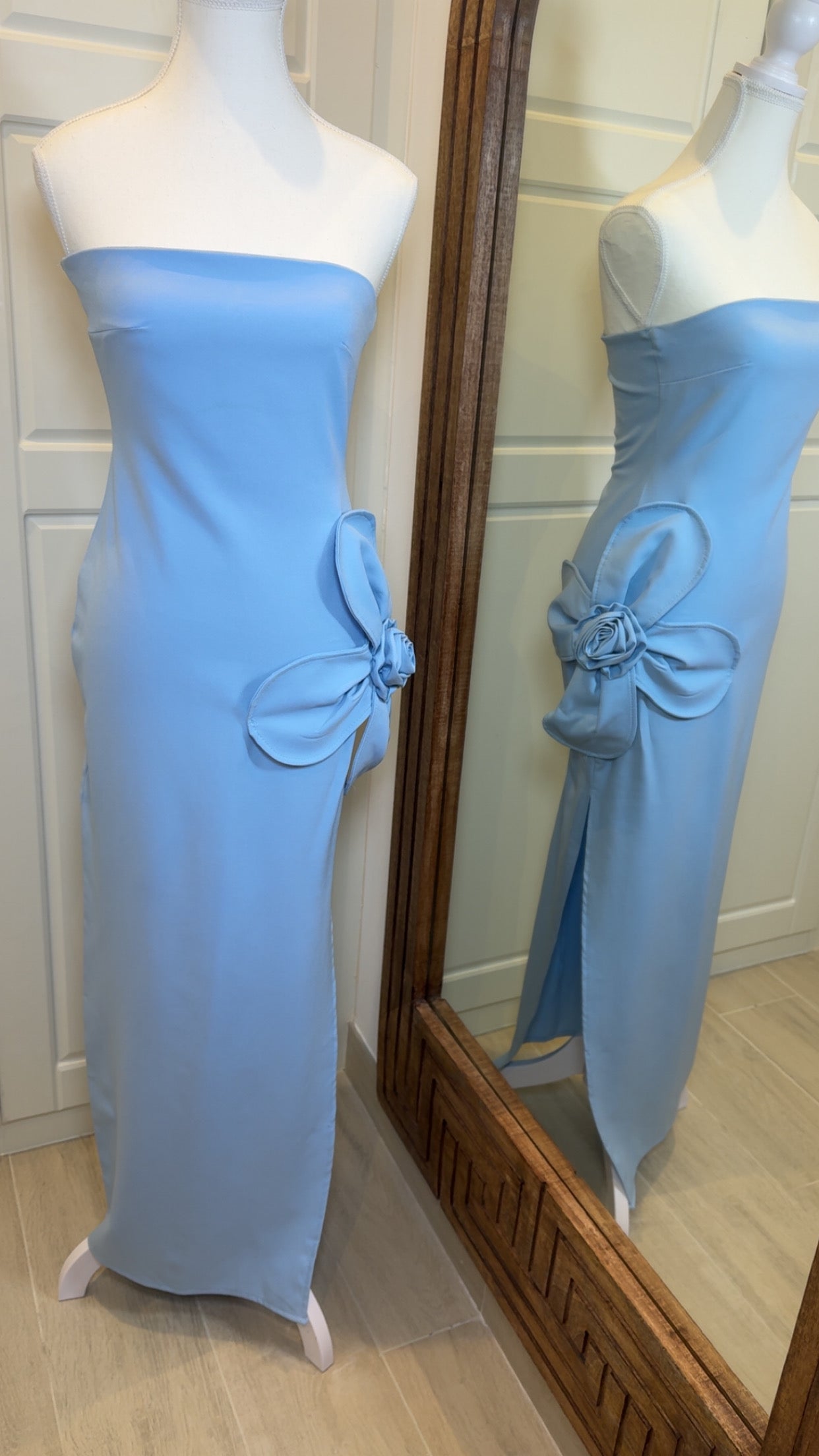 Daisy Maxi Dress - Baby Blue